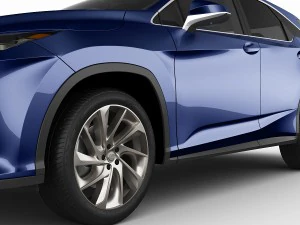 lexus rx 450h 2016 3D Model