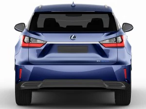 lexus rx 450h 2016 3D Model