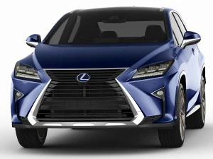 lexus rx 450h 2016 3D Model