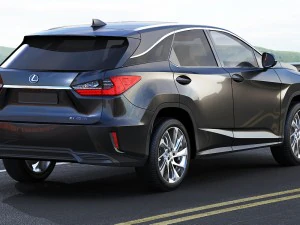 lexus rx 450h 2016 3D Model