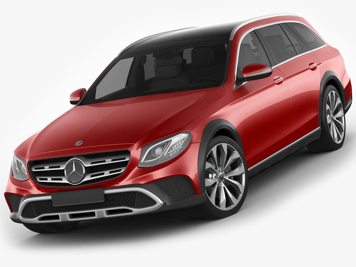 mercedes e-class all-terrain 2017 3D Model .c4d .max .obj .3ds .fbx .stl .blend