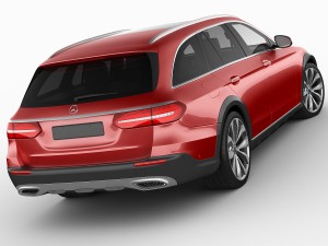 mercedes e-class all-terrain 2017 3D Model