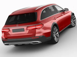 mercedes e-class all-terrain 2017 3D Model