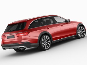 mercedes e-class all-terrain 2017 3D Model