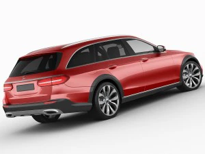 mercedes e-class all-terrain 2017 3D Model
