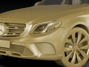 mercedes e-class all-terrain 2017 3D Model