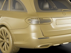 mercedes e-class all-terrain 2017 3D Model