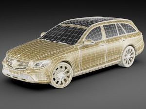 mercedes e-class all-terrain 2017 3D Model