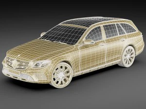 mercedes e-class all-terrain 2017 3D Model