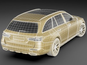 mercedes e-class all-terrain 2017 3D Model