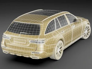 mercedes e-class all-terrain 2017 3D Model