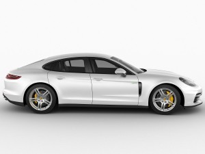porsche panamera hybrid and 4s Modello 3D
