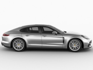 porsche panamera hybrid and 4s Modello 3D