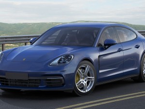 porsche panamera hybrid and 4s Modello 3D