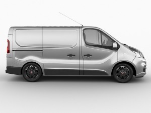 fiat talento 2016 panel van 3D Модель