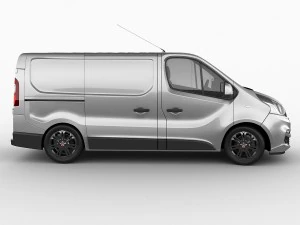 fiat talento 2016 panel van 3D Model