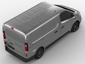 fiat talento 2016 panel van 3D Модель
