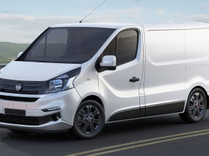 fiat talento 2016 panel van 3D Модель