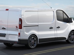 fiat talento 2016 panel van 3D Модель