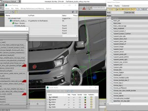 fiat talento 2016 panel van 3D Model
