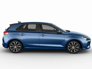 hyundai i30 2017 3D Model
