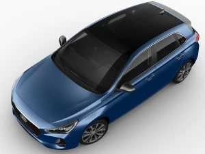 hyundai i30 2017 3D Model