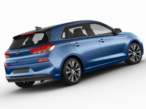 hyundai i30 2017 3D मॉडल