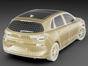 hyundai i30 2017 3D Model