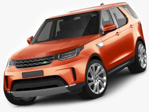 land rover discovery 2017 3D Model
