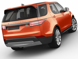 land rover discovery 2017 3D 模型