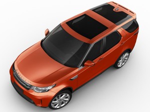 land rover discovery 2017 3D 模型