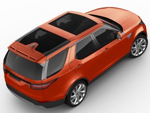 land rover discovery 2017 3D 模型