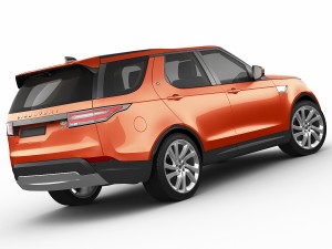 land rover discovery 2017 3D 模型