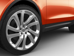 land rover discovery 2017 3D 模型