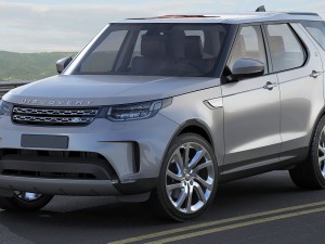 land rover discovery 2017 3D 模型