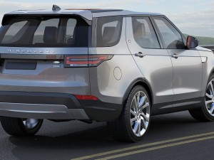 land rover discovery 2017 3D 模型