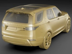 land rover discovery 2017 3D Model