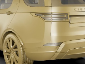 land rover discovery 2017 3D 模型