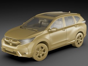 honda cr-v 2017 3D Modell