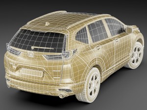 honda cr-v 2017 3D Modell