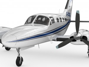 cessna 421 golden eagle 3D Модель