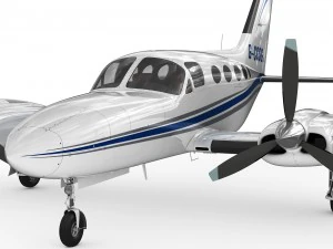 cessna 421 golden eagle 3D Model