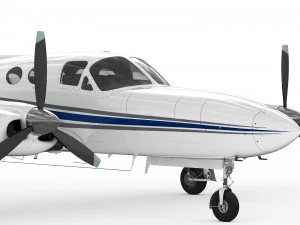 cessna 421 golden eagle 3D Model