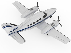 cessna 421 golden eagle 3D Модель