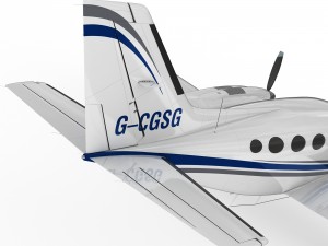 cessna 421 golden eagle 3D Модель