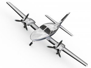 cessna 421 golden eagle 3D Модель