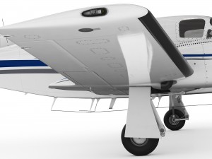 cessna 421 golden eagle 3D Модель