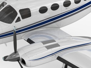 cessna 421 golden eagle 3D Модель