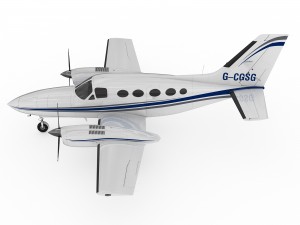 cessna 421 golden eagle 3D Модель