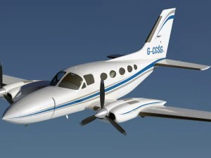 cessna 421 golden eagle 3D Model